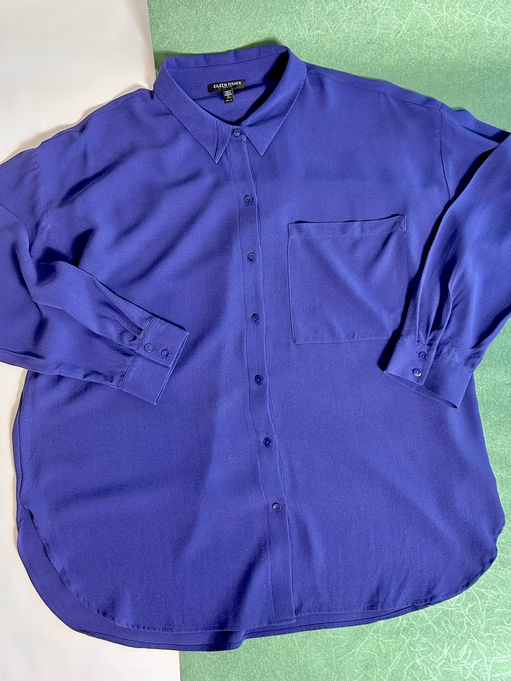 Eileen Fisher silk top - Picture 3 of 9